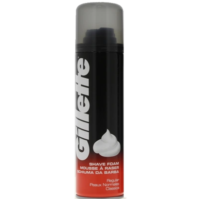 GS200C, Gillette Foam Shaving Cream 200ml Classic, 7702018980925
