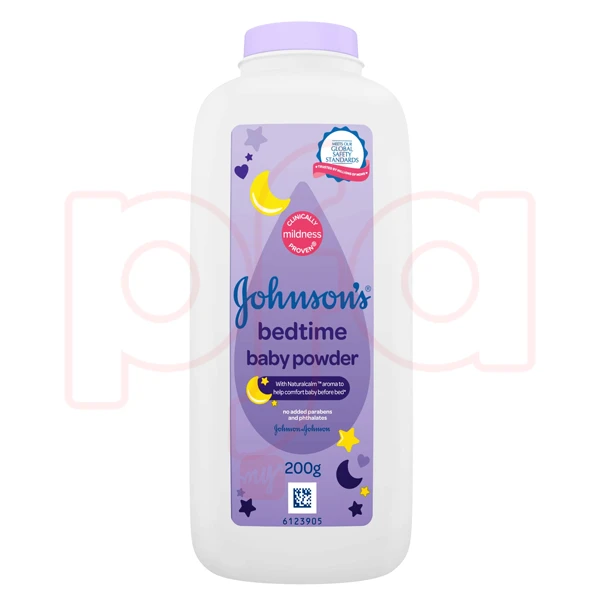 JJP200BT, JJ Baby Powder 200g Bedtime, 8850007010869