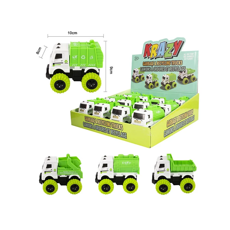Krazy Toy Truck Display Sanitation