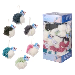 73006, Ideal Bath Shower Ball Display 2 Tone 80g, 191554730069