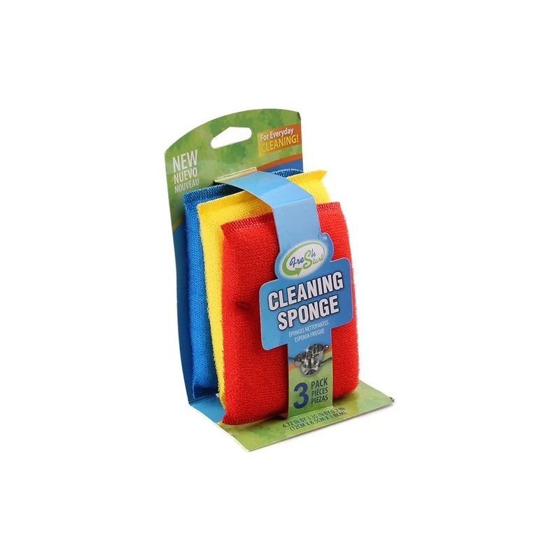 Fresh Start Sponge Solid 3PK