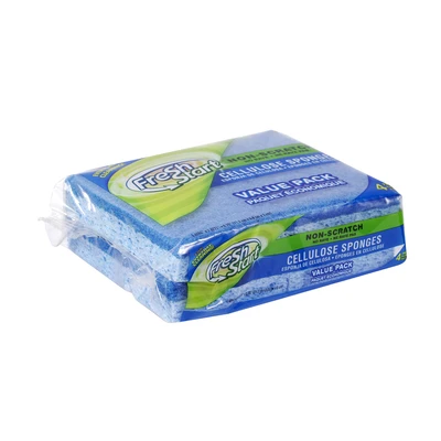 32223, Fresh Start Non-Scratch Cellulose Sponges 4PK, 191554322233