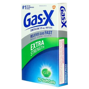 GASX-ES10, Gas-X Extra Strength Soft Gel 10 Count