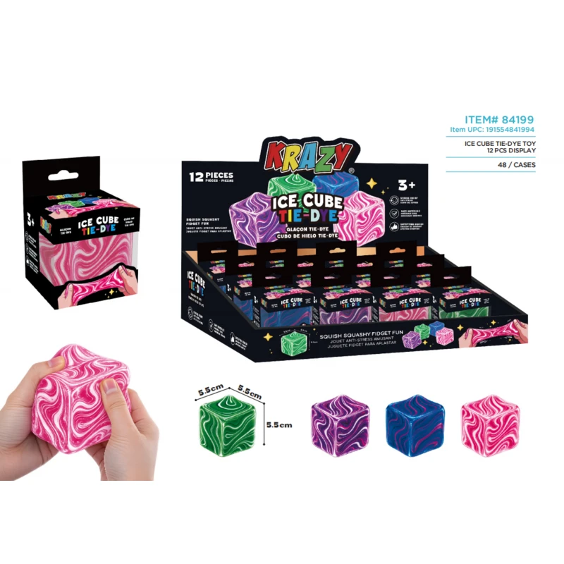 Krazy Squishy Ice Cube Tie-Dye