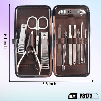 P8172, Manicure Set 12pcs/set, 887257281723