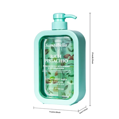 60659, Scentabella Body Wash 16.9oz – Rich Pistachio, 191554606593