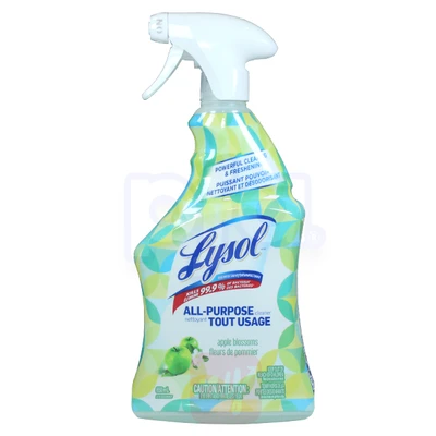 LC650AB, Lysol Trigger 650ml Apple Blossoms, 059631777874