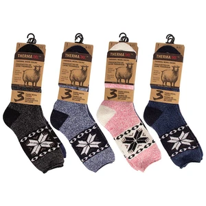 12211, Thermal Ladies Wool Socks 9-11, 191554122116