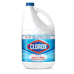 CLX128R, Clorox Bleach 128oz Regular USA, 044600001043