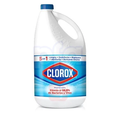 CLX128R, Clorox Bleach 128oz Regular USA, 044600001043