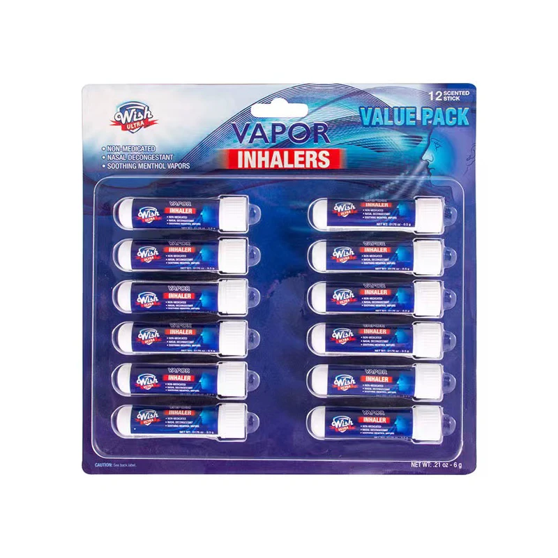 *Expired Final Sales* Wish Vapor Inhaler 12 Pack