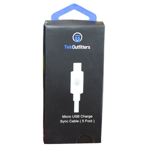 TO-USB5, Tek Outfitters Micro USB Charger 5FT White