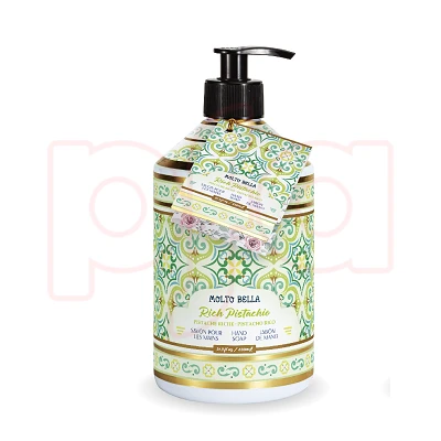 60683, Molto Bella Hand Soap  21.3 FL OZ   Rich Pistachio, 191554606838
