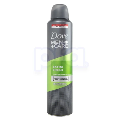 DBS250MEF, Dove Body Spray 250ml Men's + Care Extra Fresh, 8718114216478