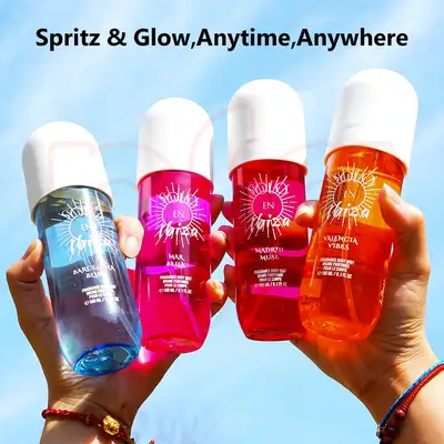 89802, SOLO EN IBIZA Fragrance Body Mist Valencia Vibes 6.1oz/180ml, 191554898028