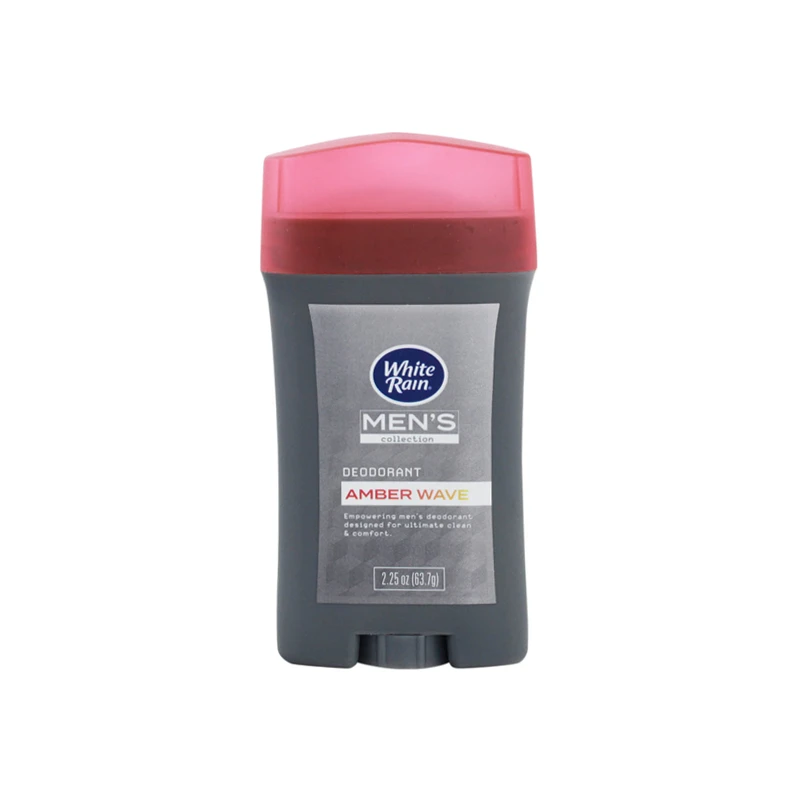 White Rain 2.25oz Men's Deodorant Amber Wave