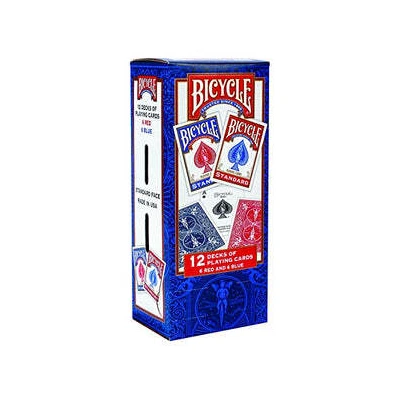 BC2450, Bicycle Standard Playing Cards, Red and Blue, 073854008089