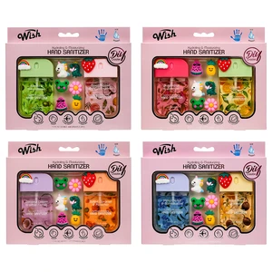 OL60423, Wish Hand Sanitizer Spray 2-Pack Gift Set with Charms 1.5oz, 191554604230