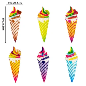 84174, Krazy Soft Squishy Ice Cream Cone 8in, 191554841741
