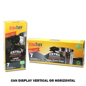 30111, Xtratuff Twist Tie Trash Bag Box 33G 7CT, 191554301115