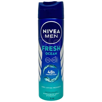 NBS150MFO-60, Nivea Body Spray 150ml Men Fresh Ocean, 8904256002882
