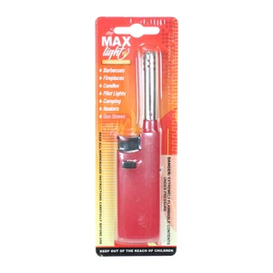 J52031, Max Light Mini BBQ Lighter Blister Card, 605369520314