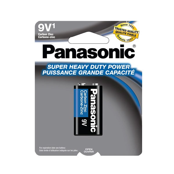 PAN-9V1, Panasonic Battery HD 9V 1PK, 073096500297