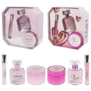 MI2752, Women's 3pcs Gift Set Assorted  COMBO FOREVER YOURS&OH LOVE!, 840881127515