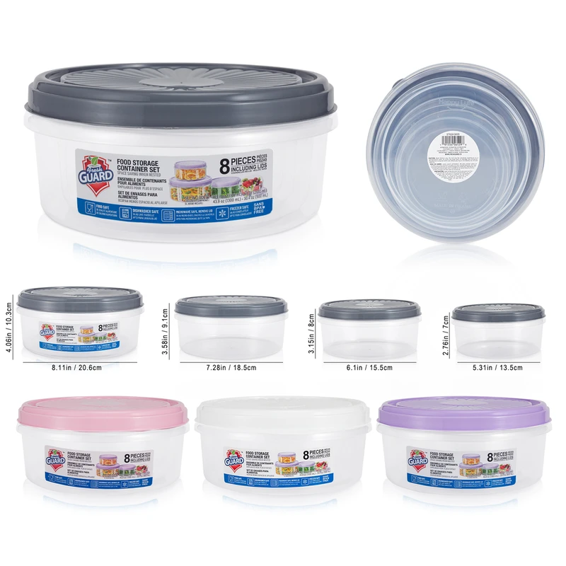 Fresh Guard Food Storage Container Set 4pcs