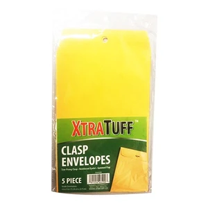 46200, XtraTuff Clasp Envelope 6x9in 5PK, 191554462007