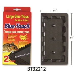 BT32212, Blue-Touch Large Mouse Glue Trap 2PK Red, 6931492322124