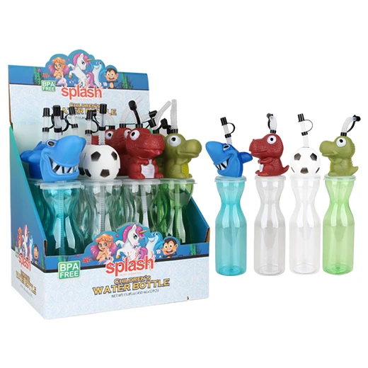 58135, Splash Plastic Water Bottle 15.8oz Boys, 191554581357