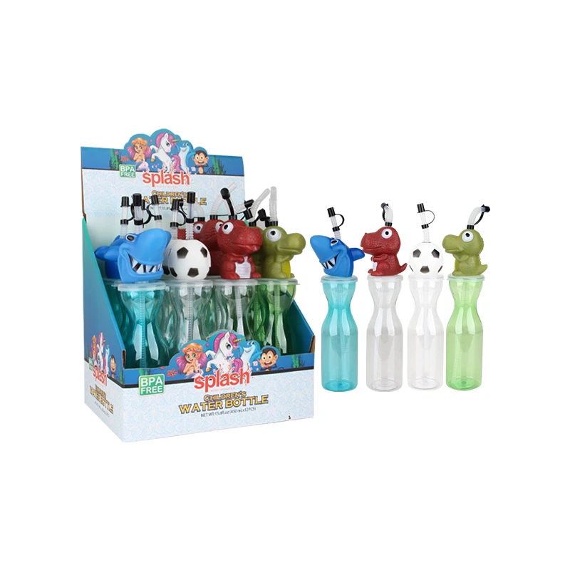 Splash Plastic Water Bottle 15.8oz Boys