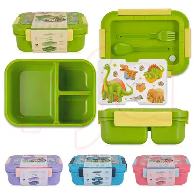 56089, Fresh Guard 3 Compartment Bento Box, 191554560895