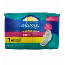 AUT22RU, Always Ultra Thin 22 Size 1 Regular Unscented, 3077203339