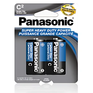PAN-C-2, Panasonic Battery HD C 2PK, 073096500204