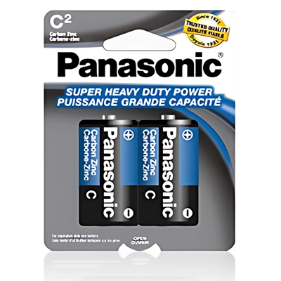 PAN-C2, Panasonic Battery HD C 2PK, 073096500204