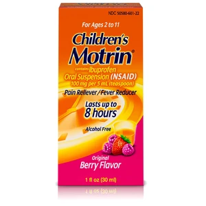 MOT-CH1-BER, Motrin Children Liquid 1oz Berry Flavor