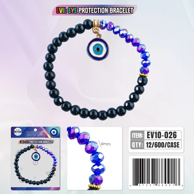 EV10-026, Evil Eye Bracelet Protection, 887257880018