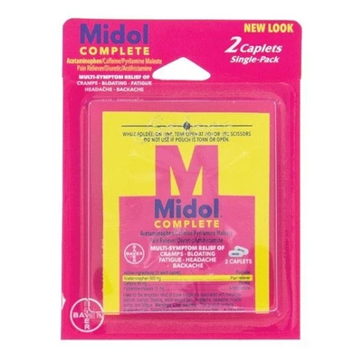 MIB12, Midol Single Pack Blister 12ct, 655708118412
