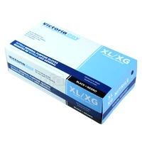 NG-VB-XL, Victoria Bay Black Nitrile Exam Gloves 100CT Size: XLarge
