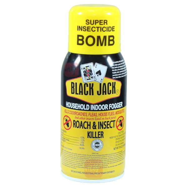 SG625, Black Jack Indoor Insect Fogger 7.5oz, 071281006258