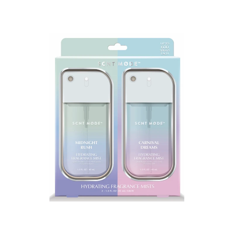 4 Pcs Set 2× 3.4oz Body Mist 2×1.06.oz Body Cream Mar Bella/Toledo Tango Scents - Solo En lbiza