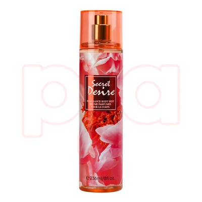88843, Women's Body Mist Display 8 oz/ 236 ml Love Of Magic- Blooming Petals/Love Of Magic/Love Seduce/Magic Spell/Oriental Cherry Blossom/Secret Desire/Sweet Pea - United Scents, 191554886087