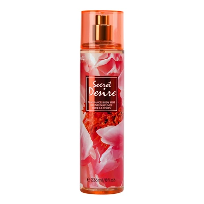 88843, Women's Body Mist Display 8 oz/ 236 ml Love Of Magic, 6 Scents Blooming Petals/Love Of Magic/Love Seduce/Magic Spell/Oriental Cherry Blossom/Secret Desire/Sweet Pea - United Scents, 191554886094