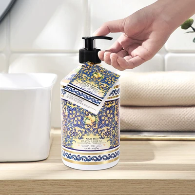 60360, Molto Bella Hand Soap 21.3oz – Lemon Verbena, 191554603608