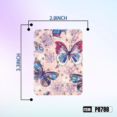 P8788, Portable Flip Mirror Butterfly Assorted 6  24/DP, 887257287886