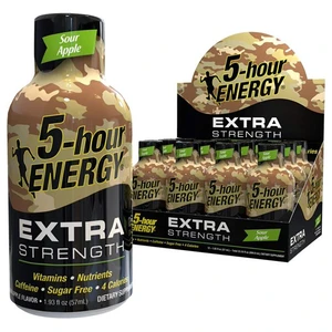 5HRE-ES12-SA, 5-Hour Energy Extra Strength 12's Sour Apple