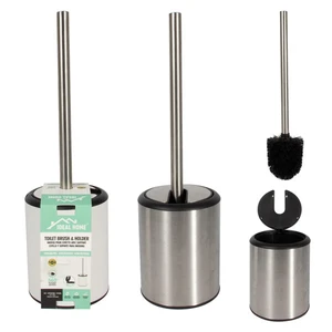70007, Ideal Home SS Toilet Brush w/ Flip Cap, 191554700079