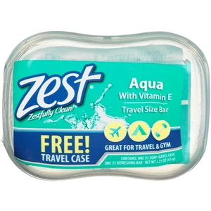 ZB225A, Zest Bar Soap 2.25oz w/ Travel Case, 816559016504